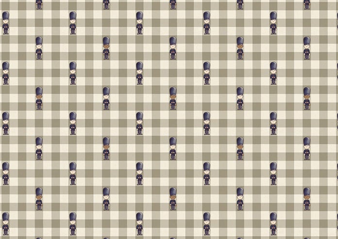 Kings Breakfast, On Guard Toast - Roller Blind - Image 6